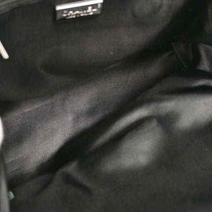 Chanel 2005-2006 Black Lambskin Paris-New York Handbag