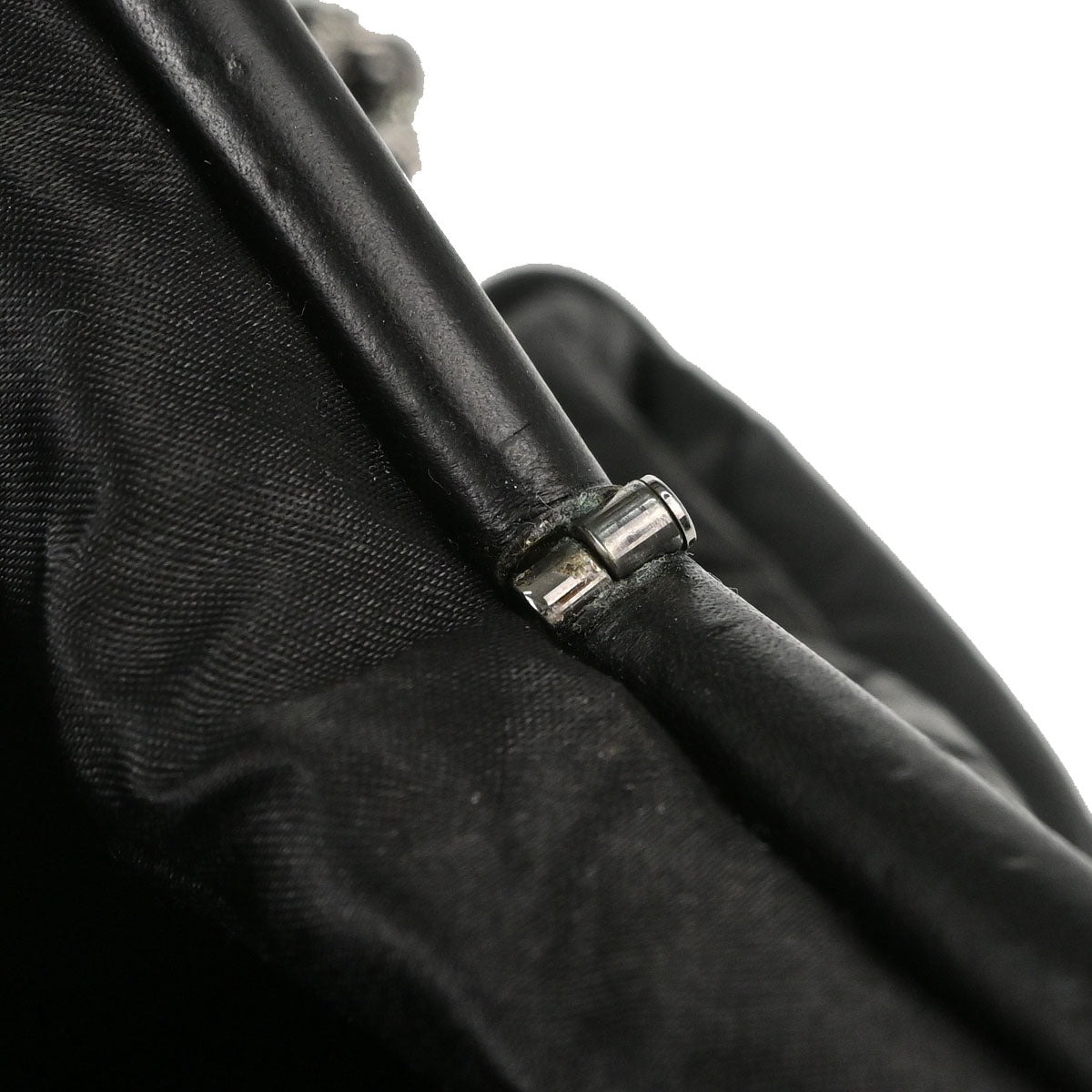 Chanel 2005-2006 Black Lambskin Paris-New York Handbag