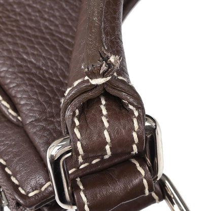 Chanel 2003-2004 Brown Calfskin Tassel Hobo Handbag