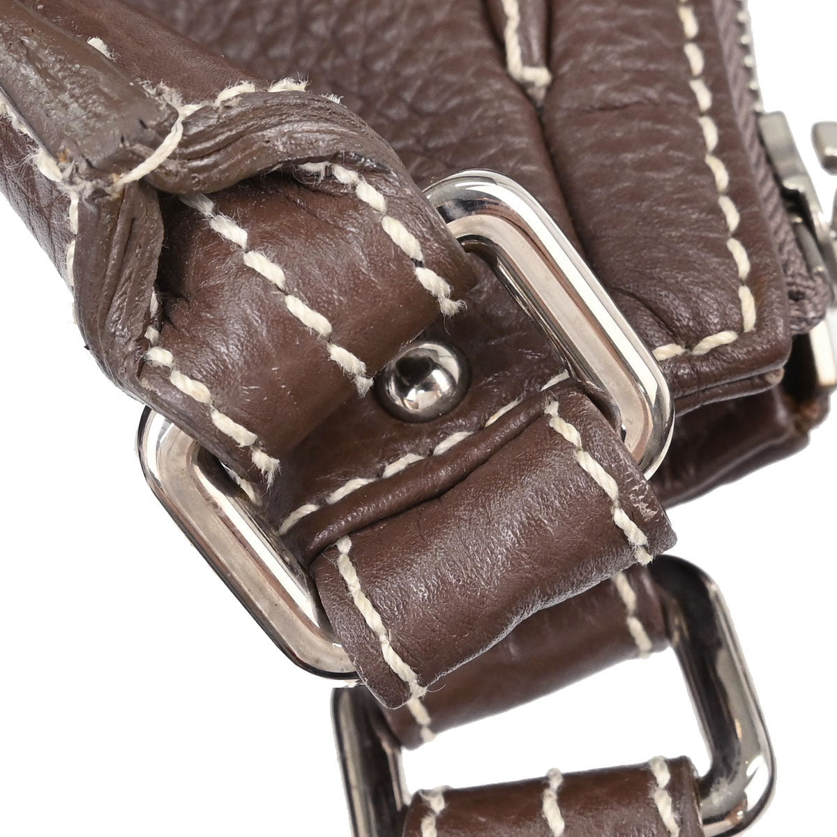 Chanel 2003-2004 Brown Calfskin Tassel Hobo Handbag