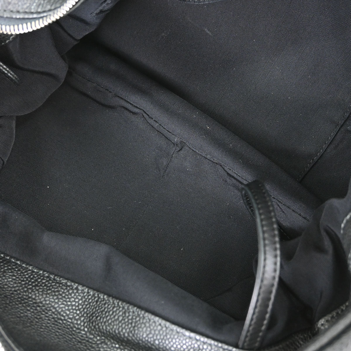 Chanel 2009-2010 Dark Gray Caviar Skin 31 Hobo Handbag