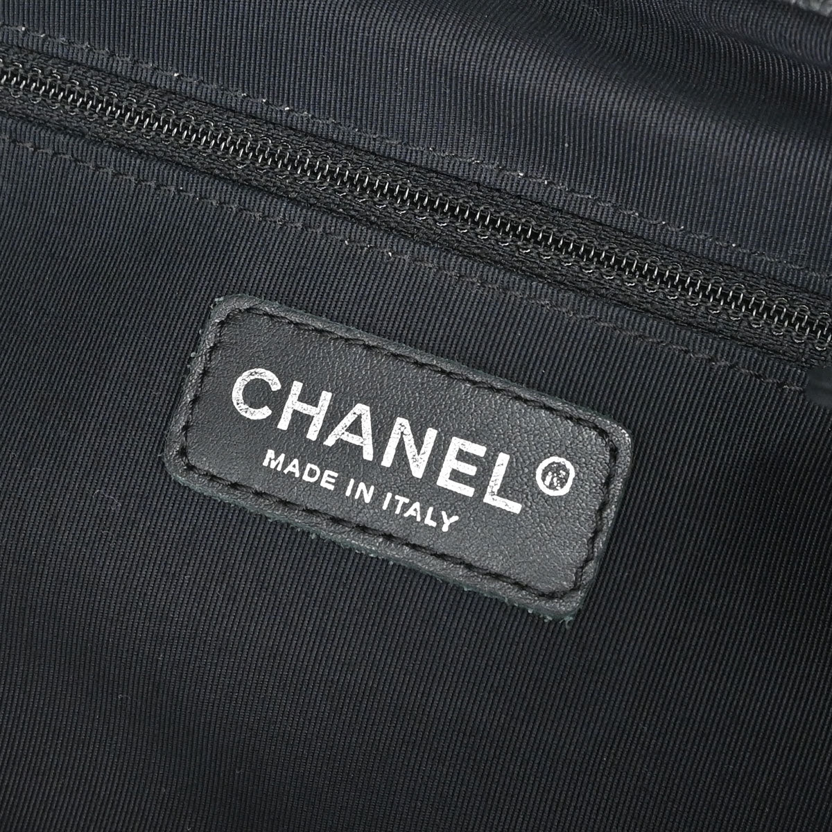 Chanel 2009-2010 Dark Gray Caviar Skin 31 Hobo Handbag