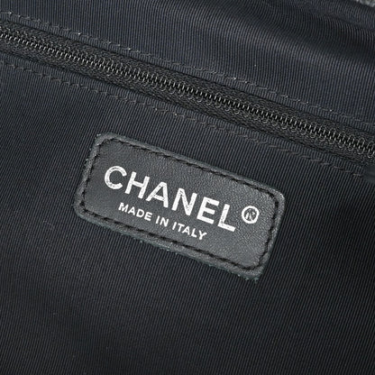 Chanel 2009-2010 Dark Gray Caviar Skin 31 Hobo Handbag