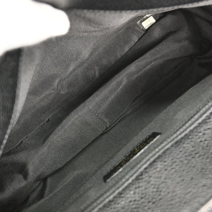 Chanel 2003-2004 Black Caviar Skin Shoulder Bag