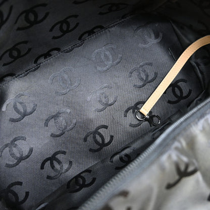 Chanel 2004-2005 Beige Calfskin Cambon Ligne Tote Handbag