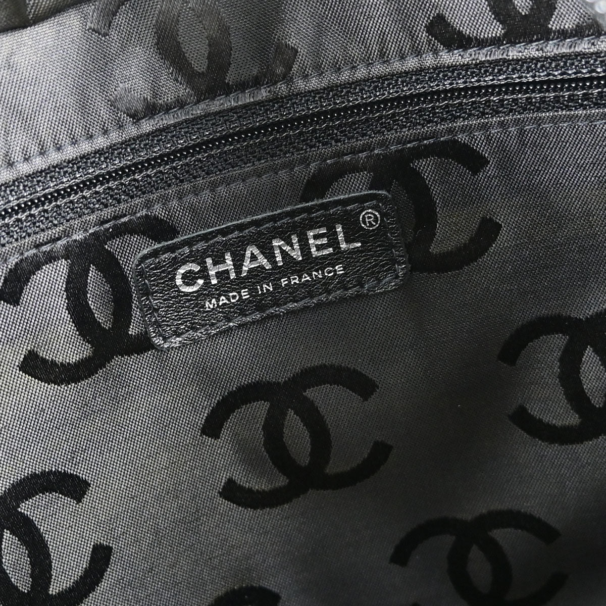 Chanel 2004-2005 Beige Calfskin Cambon Ligne Tote Handbag