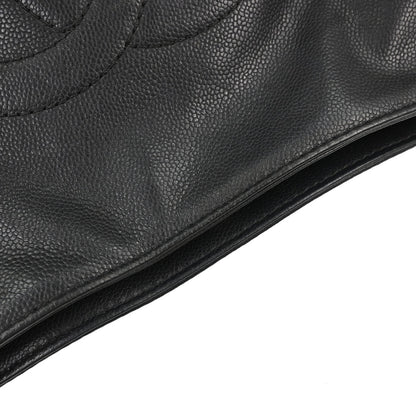 Chanel Black Caviar Skin Shoulder Bag