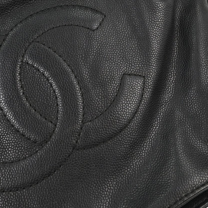 Chanel Black Caviar Skin Shoulder Bag