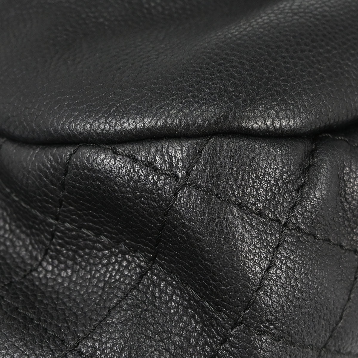 Chanel Black Caviar Skin Shoulder Bag
