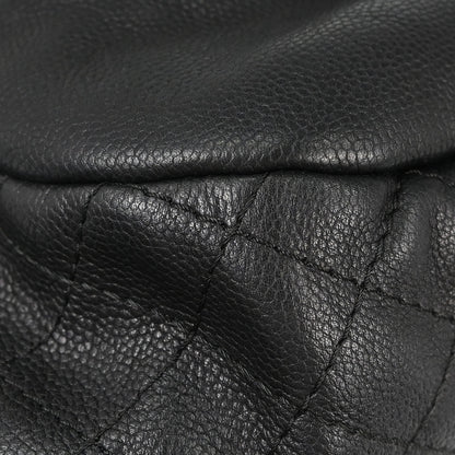 Chanel Black Caviar Skin Shoulder Bag