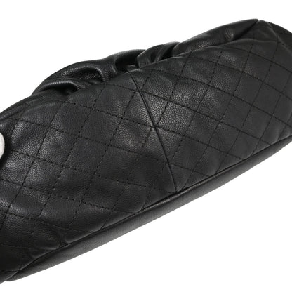 Chanel Black Caviar Skin Shoulder Bag