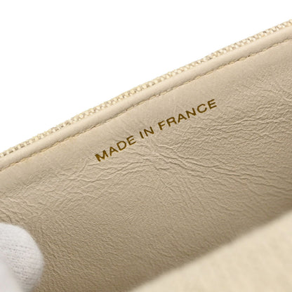 Chanel 1997-1999 Light Beige Linen Handbag