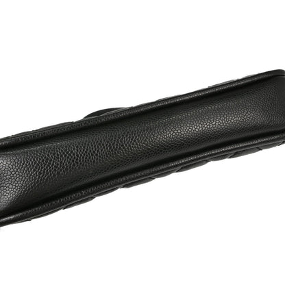 Chanel 2005-2006 Black Caviar Skin Shoulder Bag