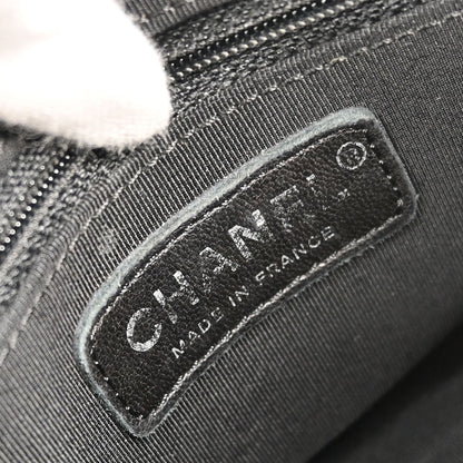 Chanel 2005-2006 Black Caviar Skin Shoulder Bag