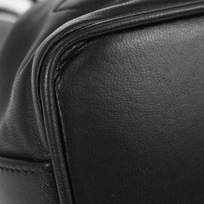 Chanel Black Lambskin Drawstring Shoulder Bag