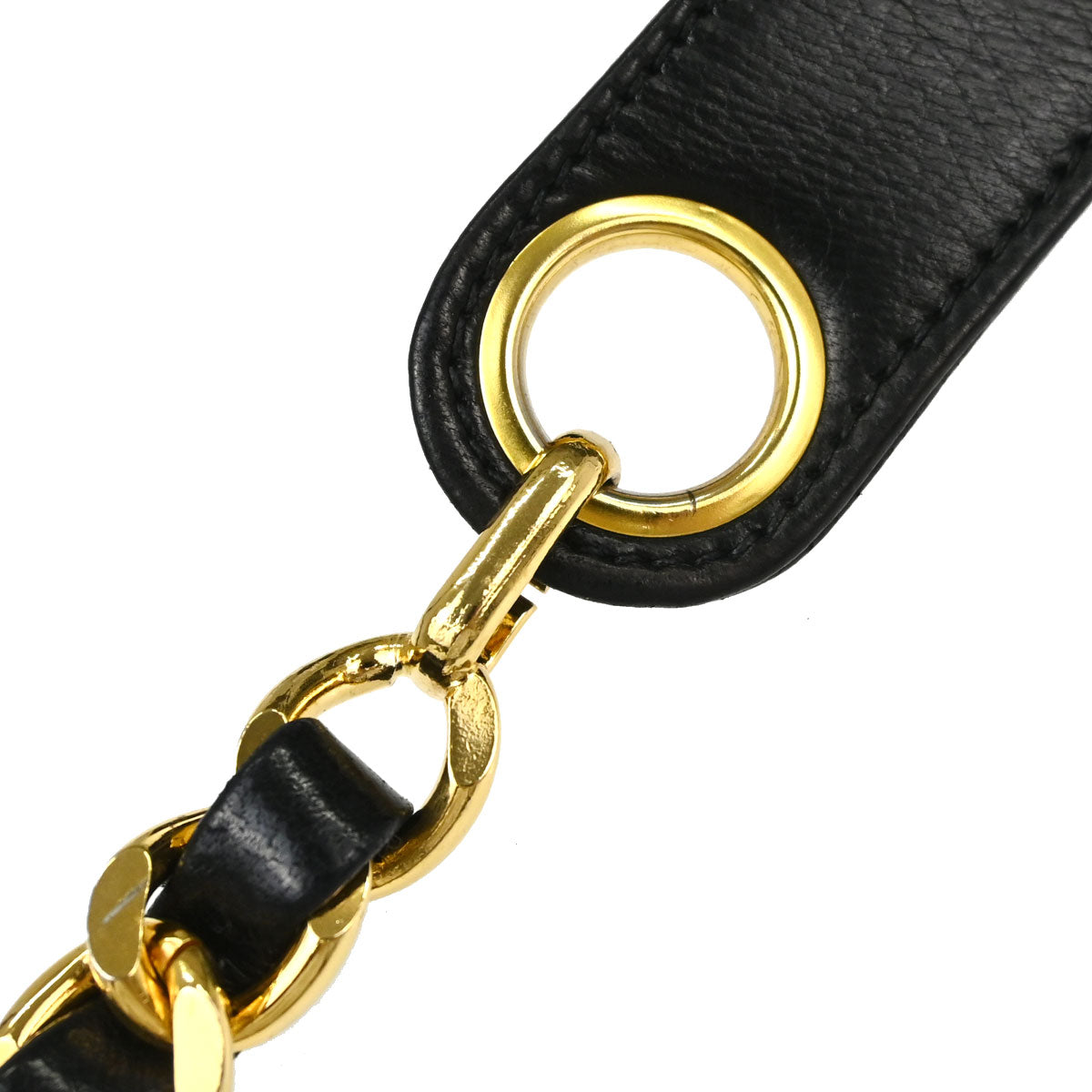 Chanel Black Lambskin Drawstring Shoulder Bag