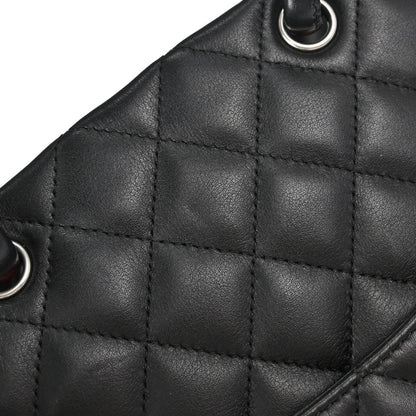 Chanel 2008-2009 Black Calfskin Cambon Ligne Tote Handbag