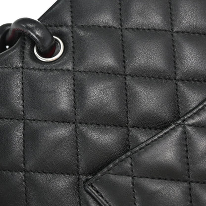 Chanel 2008-2009 Black Calfskin Cambon Ligne Tote Handbag