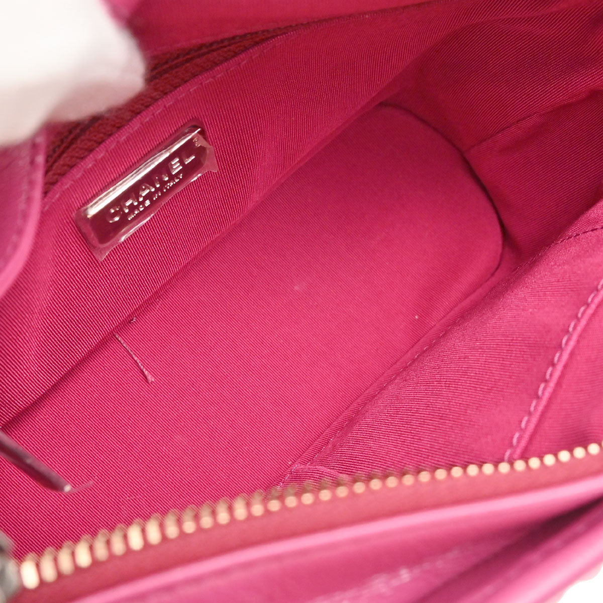 Chanel Pink Beige Calfskin Sequins Small Gabrielle Shoulder Bag