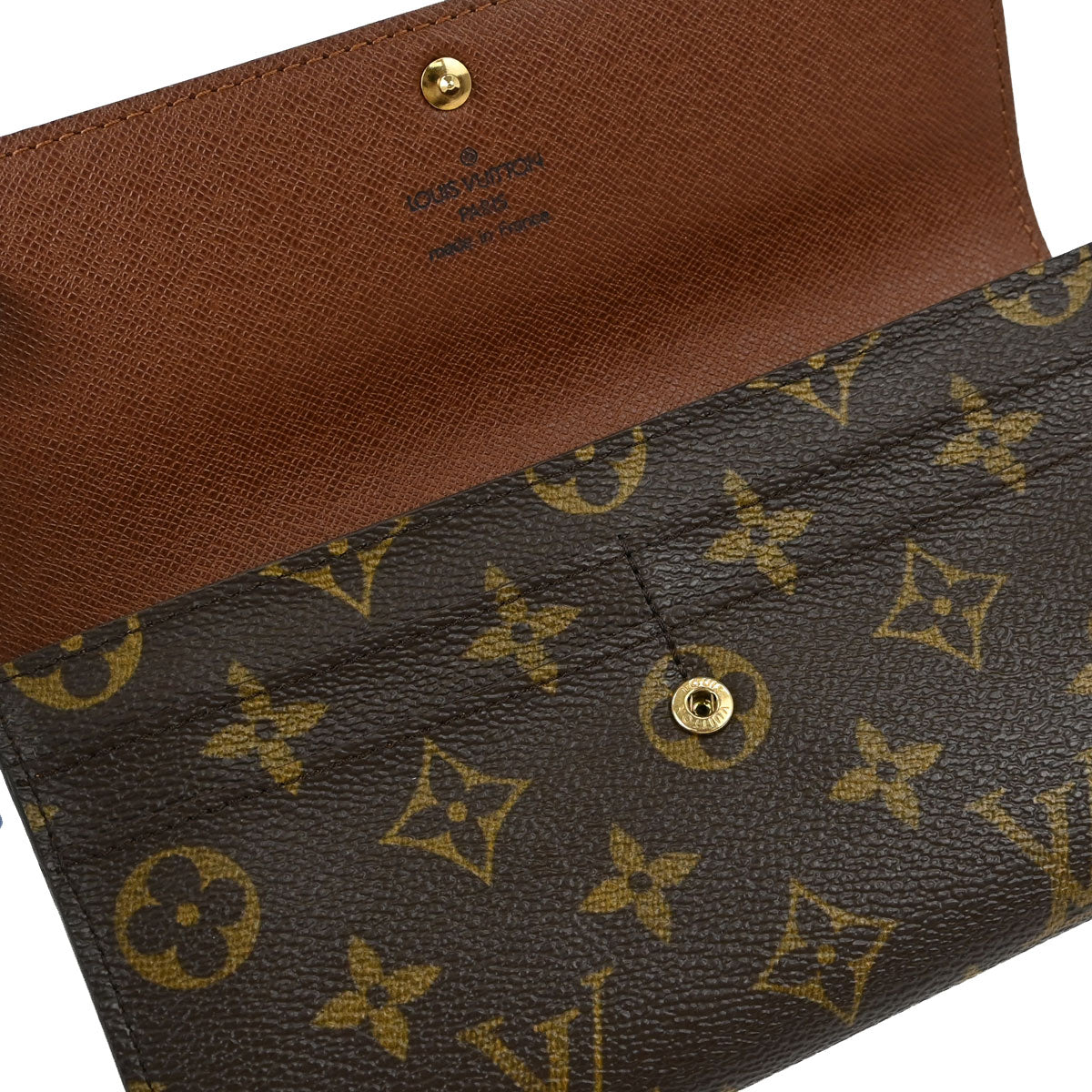 Louis Vuitton Monogram Portefeuille Sarah Purse Wallet M61734