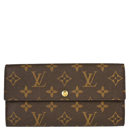 Louis Vuitton Monogram Portefeuille Sarah Purse Wallet M61734