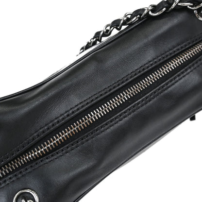Chanel 2003-2004 Black Lambskin Fringe Handbag
