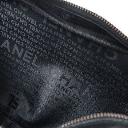 Chanel 2003-2004 Black Lambskin Fringe Handbag