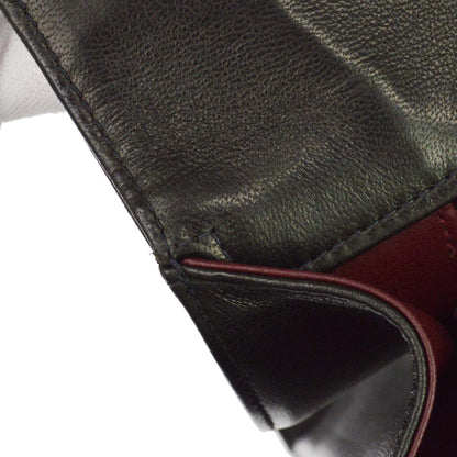 Chanel Black Lambskin Briefcase Handbag