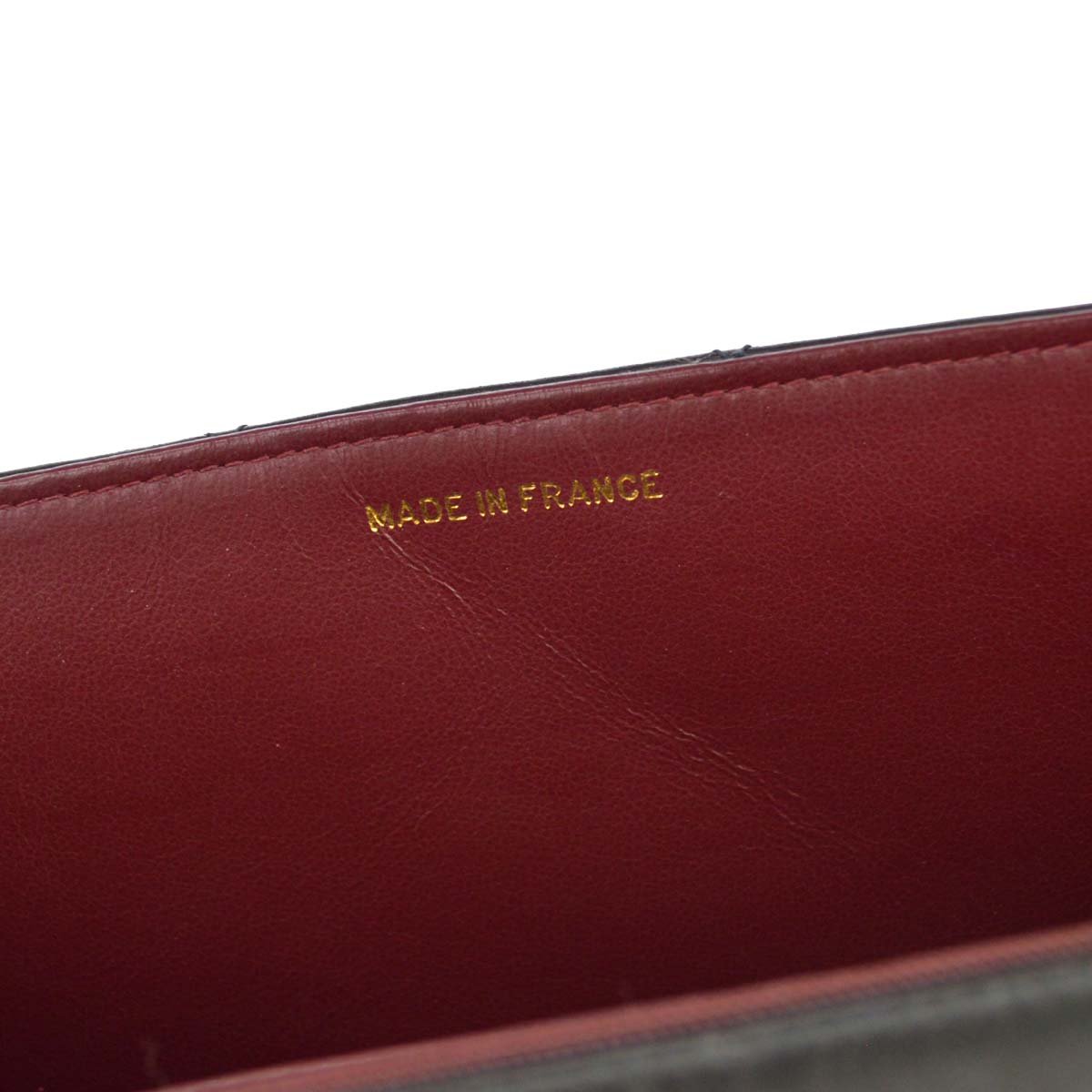 Chanel Black Lambskin Briefcase Handbag