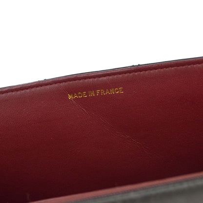Chanel Black Lambskin Briefcase Handbag