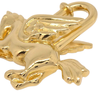 Hermes 1993 Le Cheval Pegasus Cadena Gold Small Good