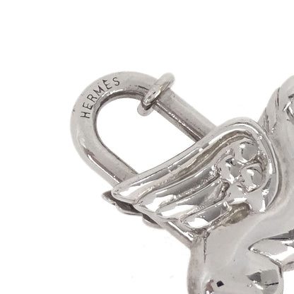 Hermes 1993 Le Cheval Pegasus Cadena Silver Small Good