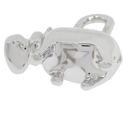 Hermes 2005 Annee Des Fleuves Cadena Silver Small Good