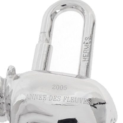 Hermes 2005 Annee Des Fleuves Cadena Silver Small Good