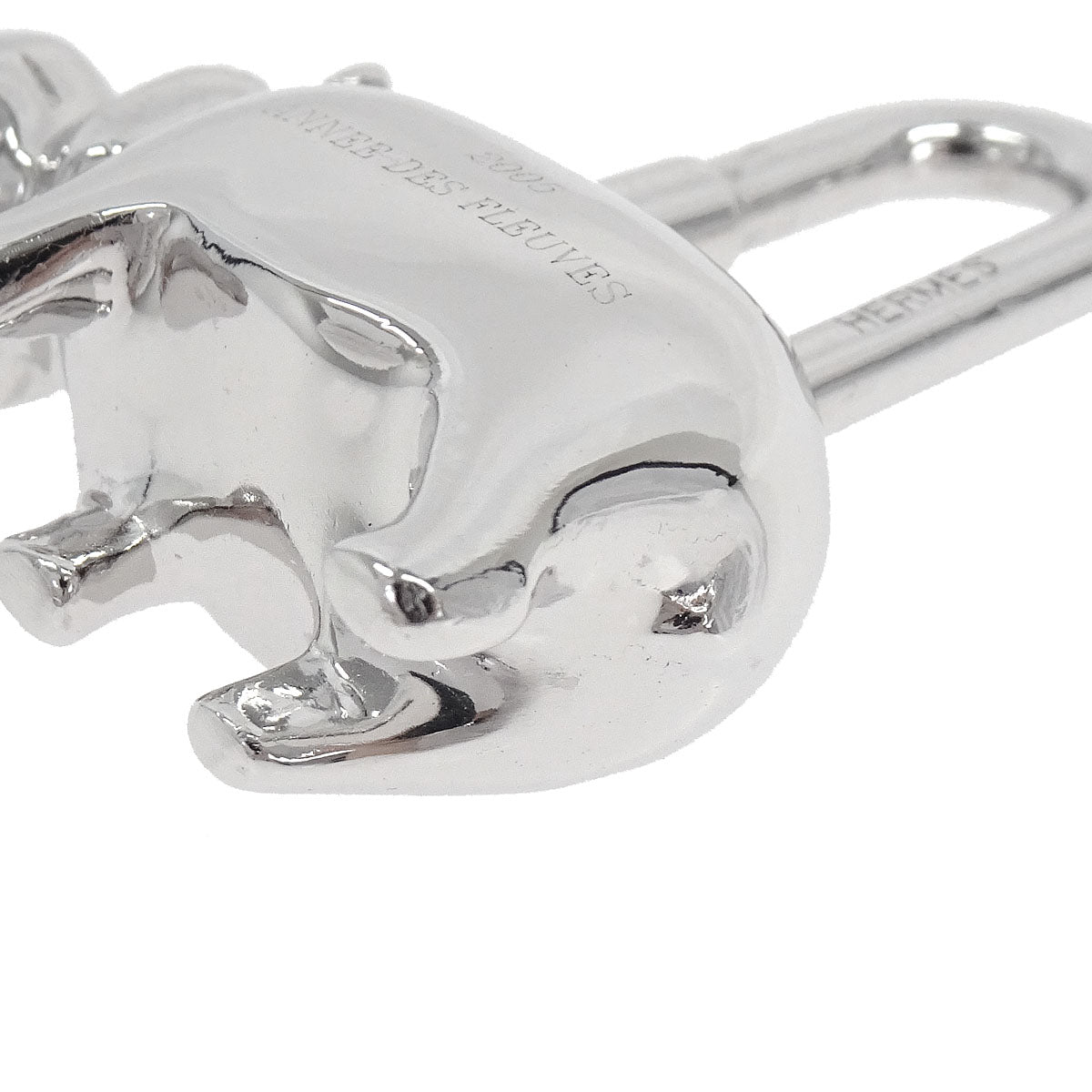 Hermes 2005 Annee Des Fleuves Cadena Silver Small Good