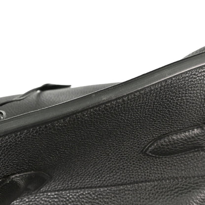 Hermes Black Togo HAC Haut a Courroies 50 Handbag