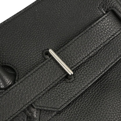 Hermes Black Togo HAC Haut a Courroies 50 Handbag