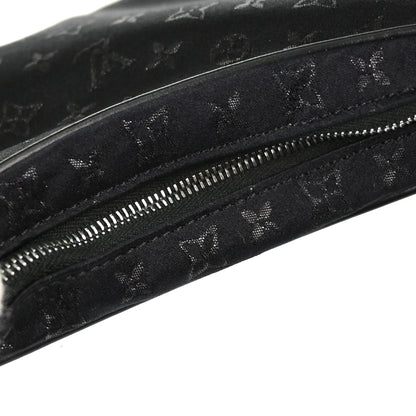 Louis Vuitton Black Monogram Satin Little Boulogne Handbag M92142