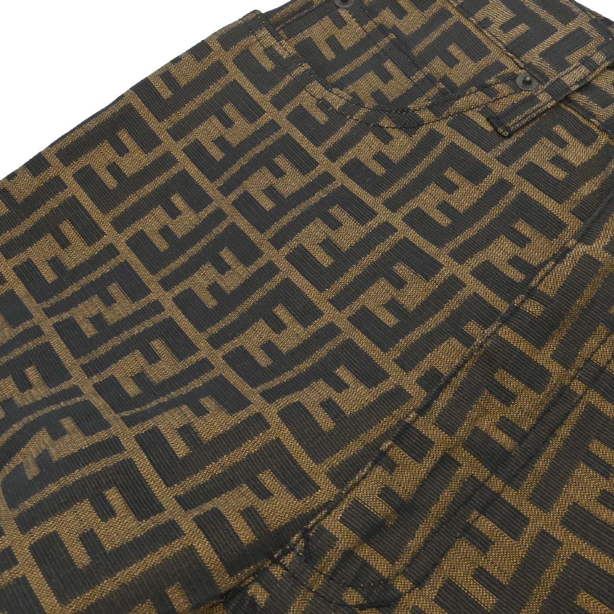 Fendi Zucca Long Pants Brown #40