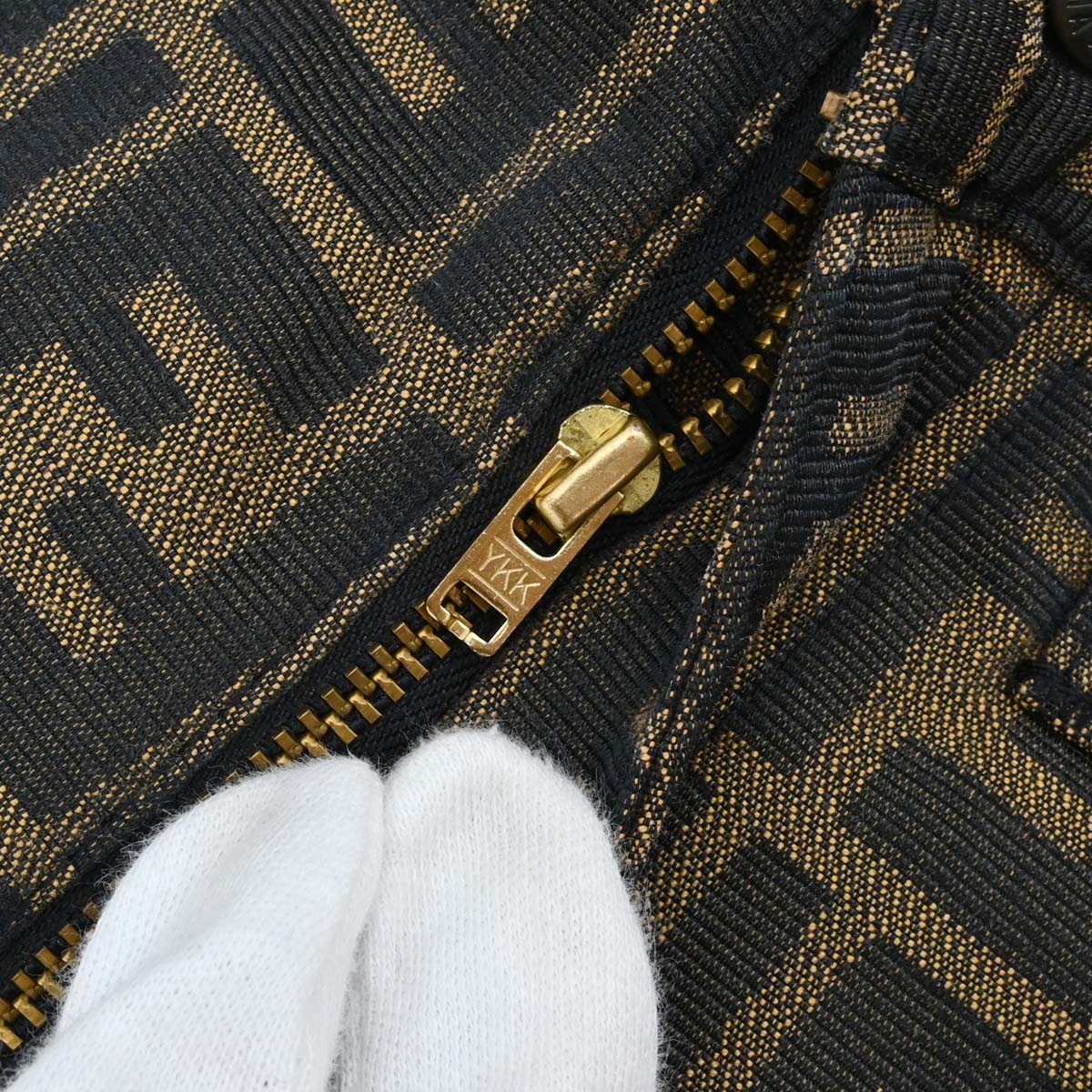 Fendi Zucca Long Pants Brown #40