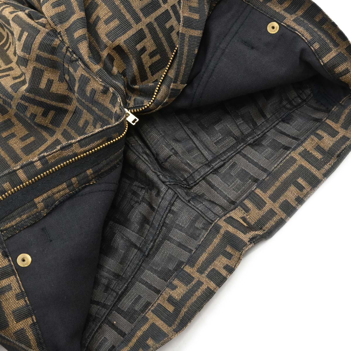 Fendi Zucca Long Pants Brown #40