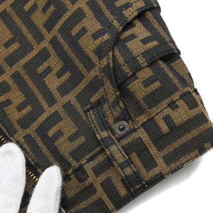 Fendi Zucca Long Pants Brown #40