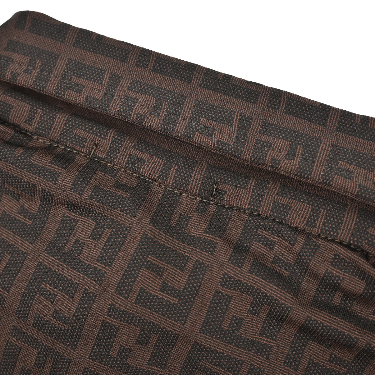 Fendi Top Polo Shirt Zucca Brown #40