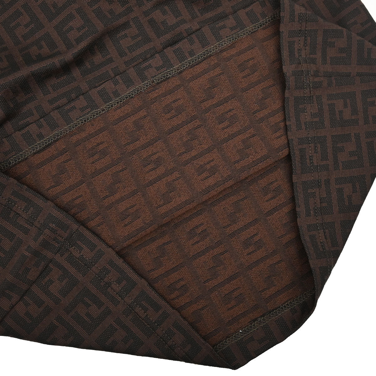 Fendi Top Polo Shirt Zucca Brown #40