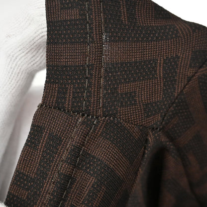 Fendi Top Polo Shirt Zucca Brown #40