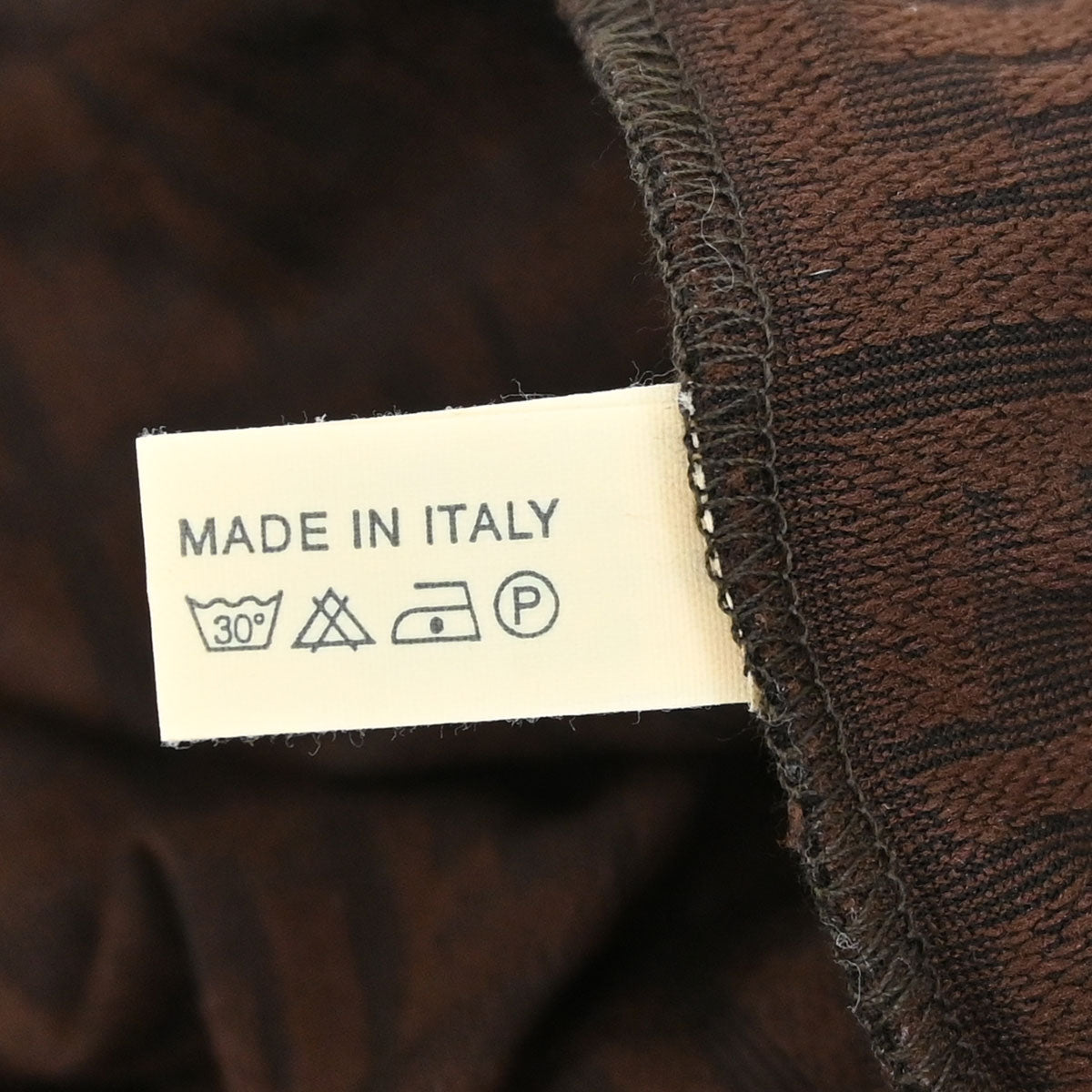 Fendi Top Polo Shirt Zucca Brown #40