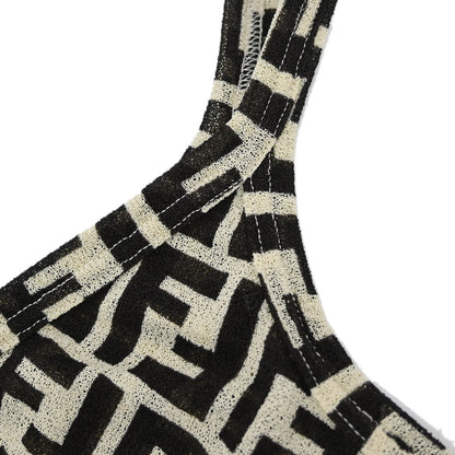 Fendi Camisole Zucca Black Ivory #42