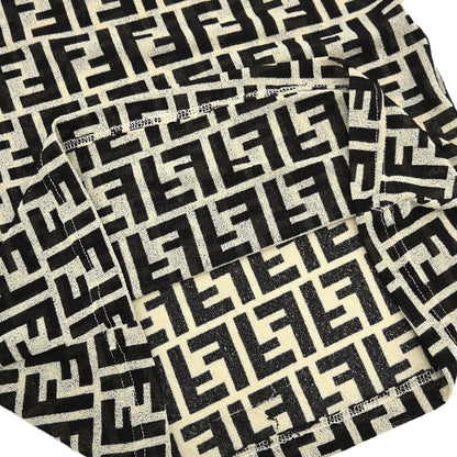 Fendi Camisole Zucca Black Ivory #42