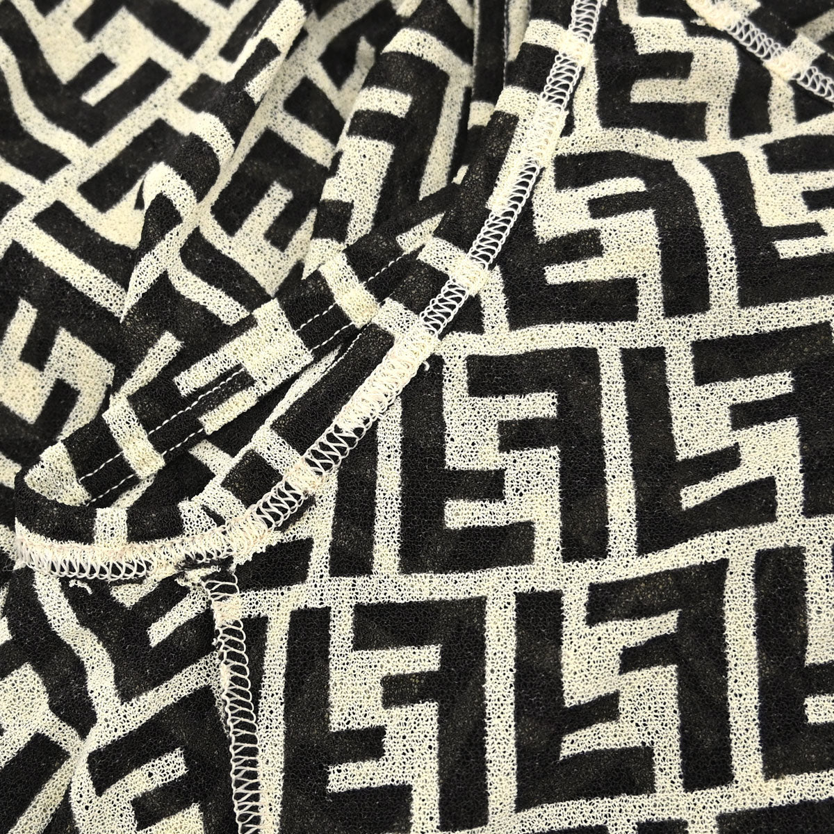 Fendi Camisole Zucca Black Ivory #42