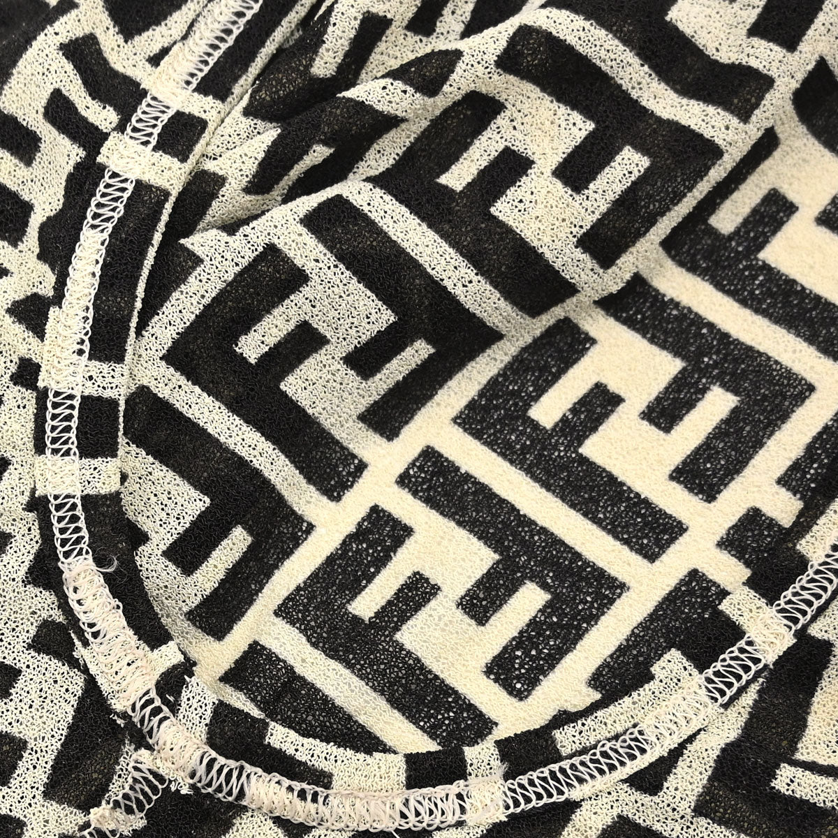 Fendi Camisole Zucca Black Ivory #42